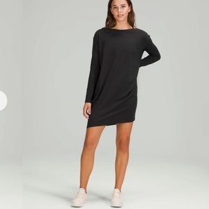 Lululemon Back In Action Long Sleeve Dress NWT